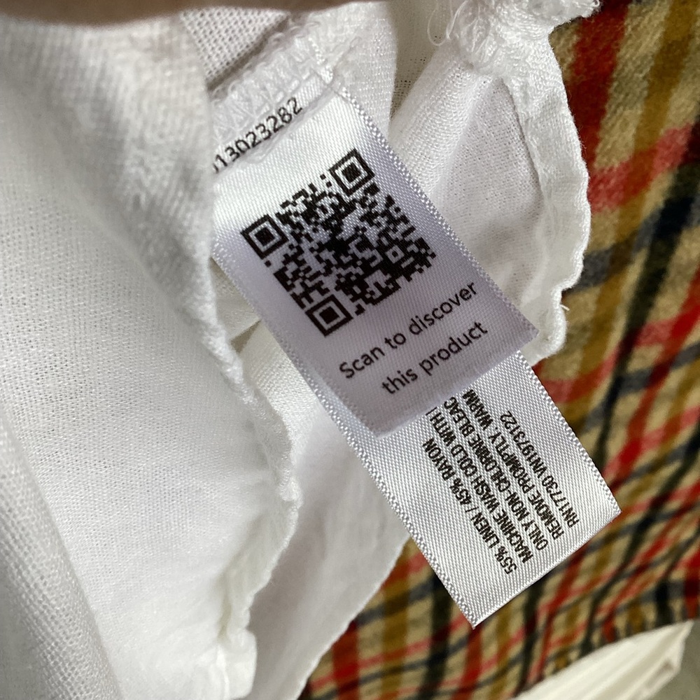 Universal thread button down linen shirt - image 8